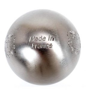 boule de pétanque fabriquée en France